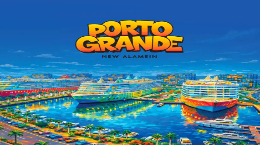 قرية بورتو جراندي العلمين Porto Grande شركة عامر جروب