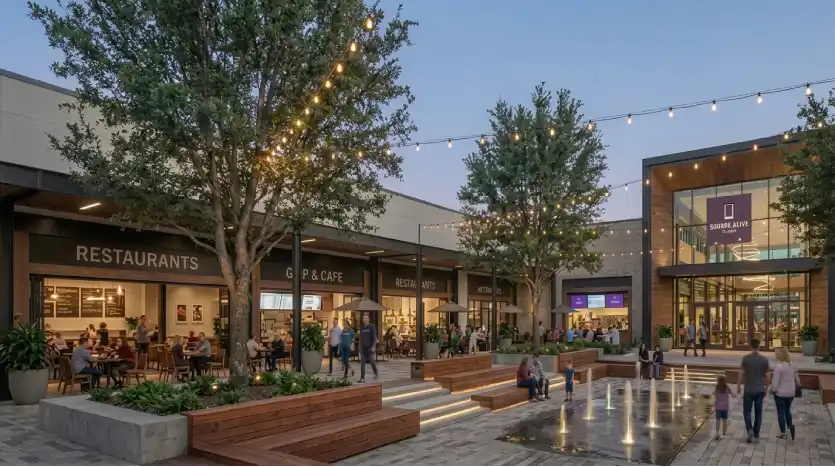 مول سكوير الايف التجمع الخامس Mall Square Alive New Cairo | أحدث أسعار 2026 ومميزات الاستثمار